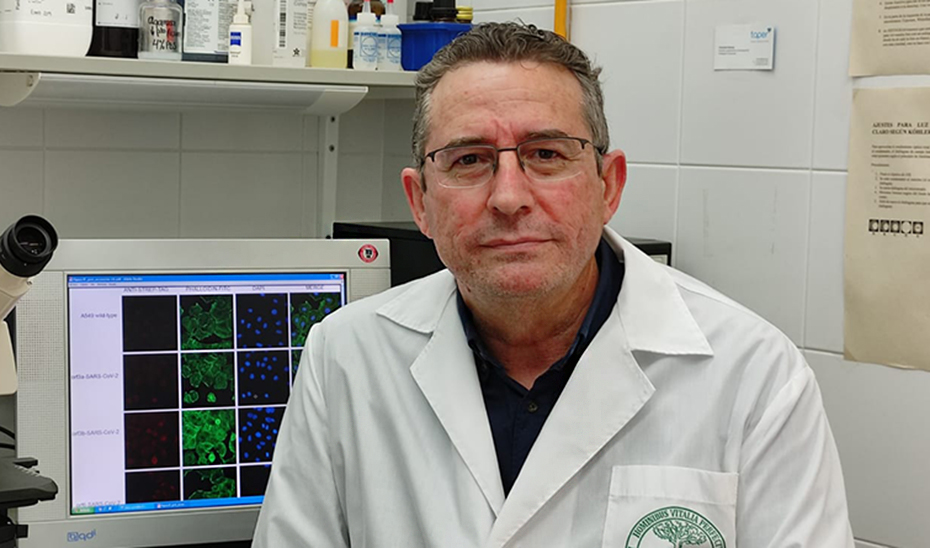 ¿Qué hace que Covid sea tan grave en algunos pacientes? 2 Juan José Garrido, catedrático de genética de la Universidad de Córdoba, coordina el proyecto.