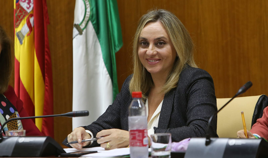 
			      Marifrán Carazo ha desgranado en la Comisión de Fomento del Parlamento de Andalucía el presupuesto de la Consejería para 2023.			    
			  