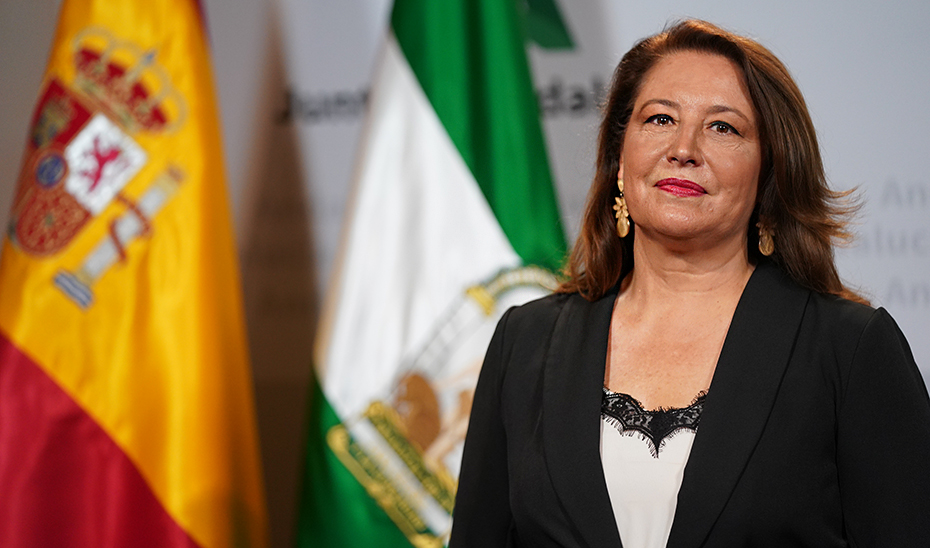 Carmen Crespo Díaz, consejera de Agricultura, Agua y Desarrollo Rural.