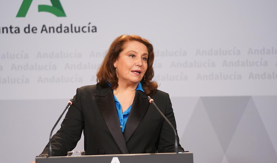 Carmen Crespo informa sobre la situación hidrológica de Andalucía y la realización de nuevas obras hidráulicas