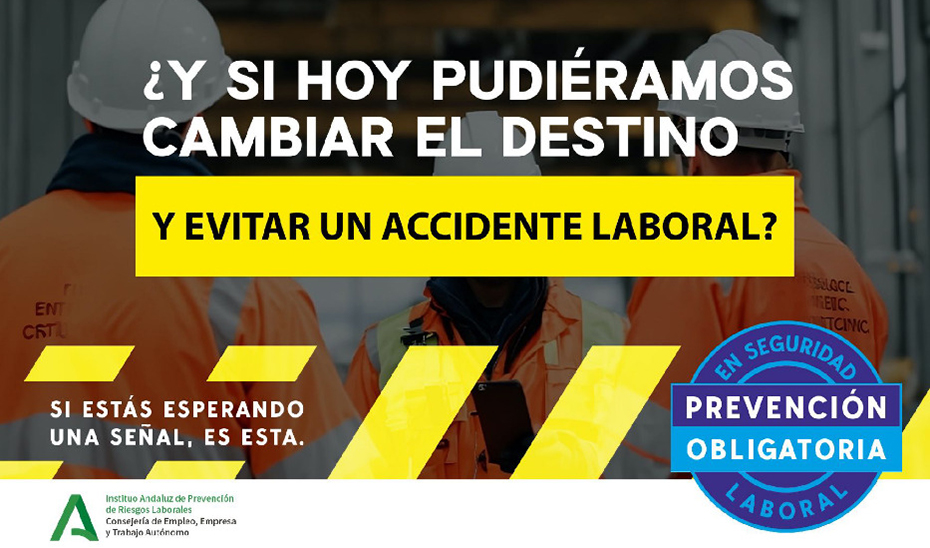 Nueva campaña para evitar accidentes con motivo del Día Mundial de la Seguridad Laboral