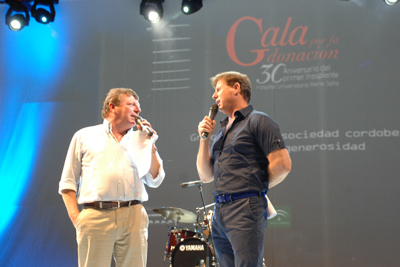 César y Jorge Cadaval, los presentadores de la gala