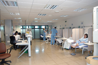 Pacientes atendidos en el área de observación-sillones.