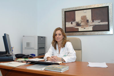 Marina Álvarez en su actual despacho