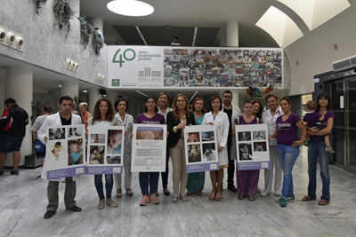 El hospital celebra la Semana Europea de la Lactancia Materna con una exposición de Almamar
