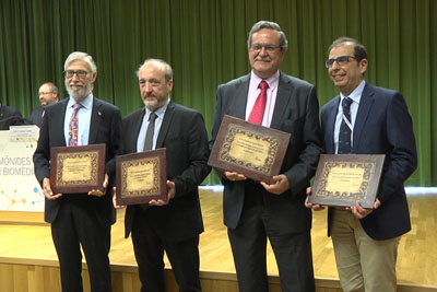 Francisco Pérez, José Manuel Aranda, Enrique Aguilar (tít. póstumo) y Francisco Gracia reciben una distinción
