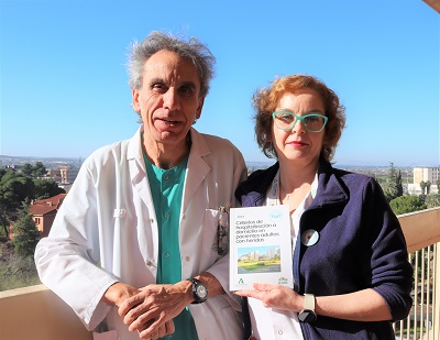 Lorenzo Pérez y María Moreno, autores de la guía de heridas