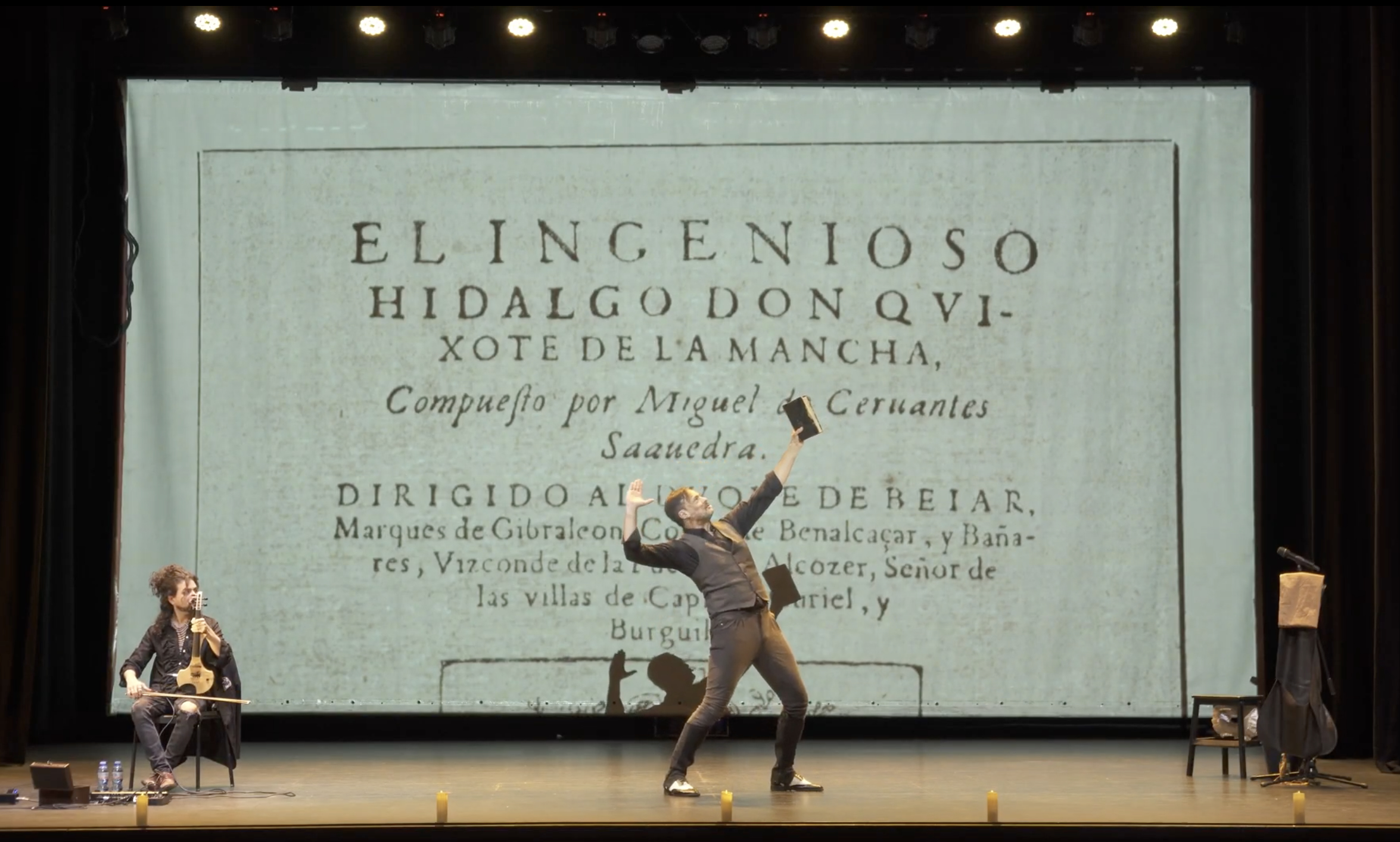 Imagen del espectáculo -  HAMBRE DE QUIJOTE