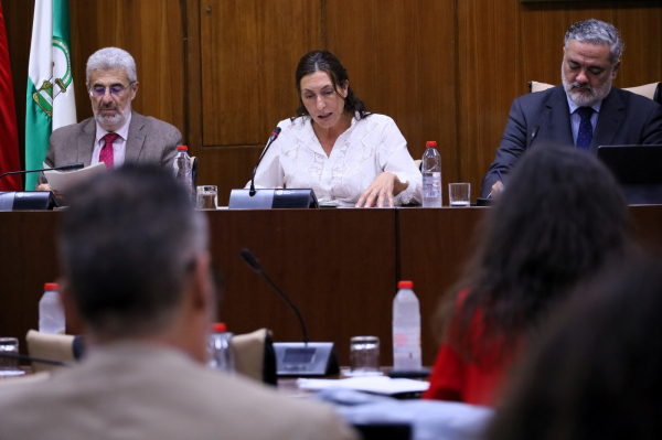 Loles López destaca que la Junta destina el doble de fondos que el Gobierno a la dependencia