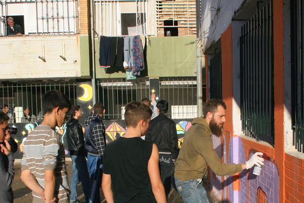 Polígono Sur (Sevilla). Proyectos piloto “Un tatuaje en la piel que habito