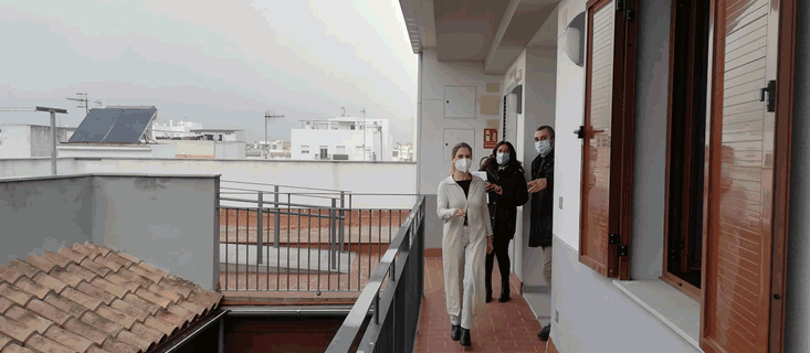  La Junta entrega una promoción de viviendas en alquiler a 9 familias de Sanlúcar de Barrameda