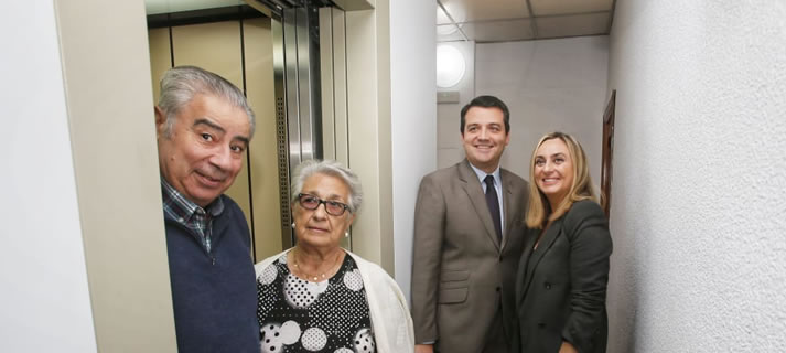 La Junta da ayudas para más de cien nuevos ascensores en bloques de Córdoba desde 2019