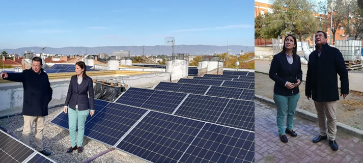  Las obras de rehabilitación energética en el barrio del Guadalquivir de Córdoba en el 75% de ejecución