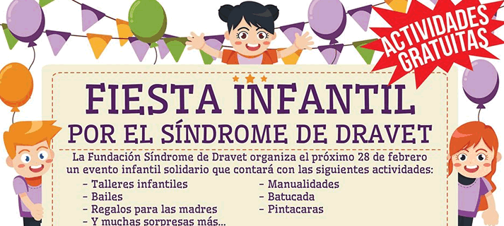 El 28F, fiesta infantil solidaria en el Parque del Alamillo por los niños con Síndrome Dravet