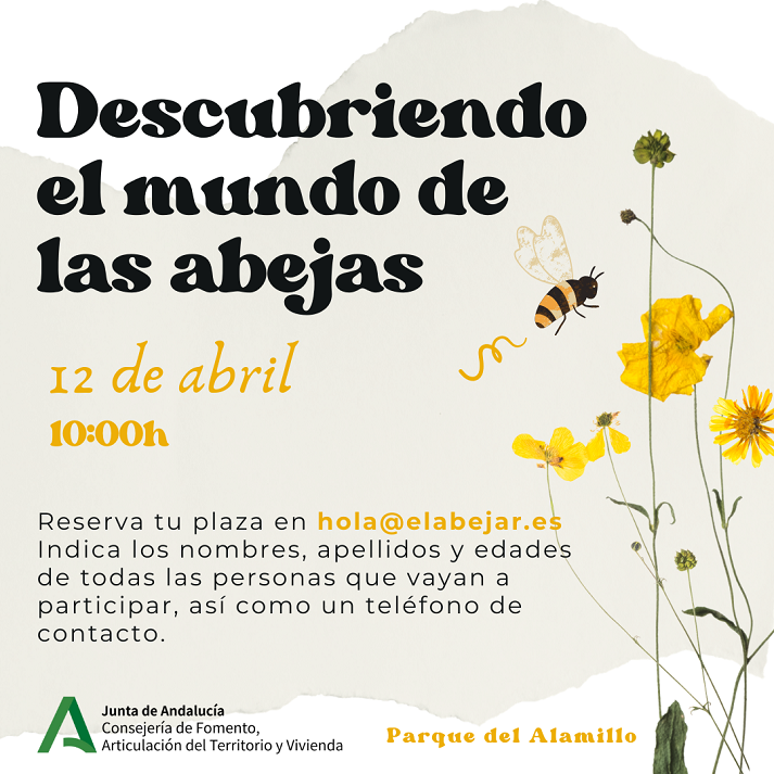  El Alamillo reanuda el sábado el programa “Descubriendo el mundo de las abejas”