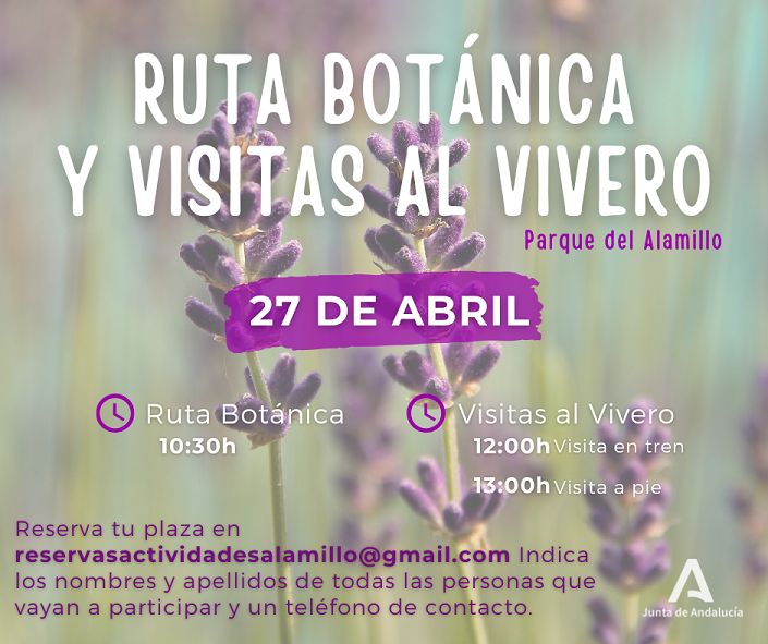  El Alamillo mostrará cada una de las 36 especies del parque en una ruta botánica fijada para el día 27