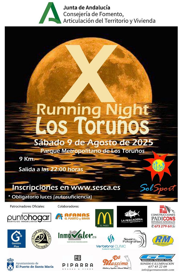  RUNNING NIGHT LOS TORUÑOS