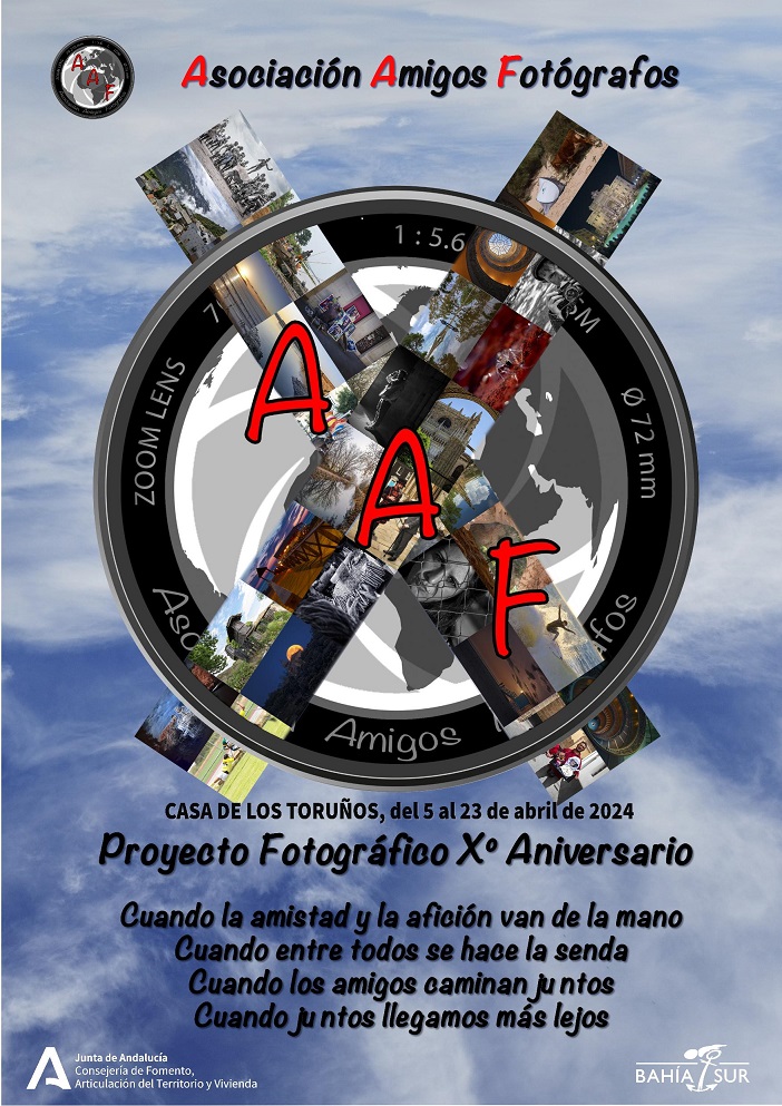 Exposición en Los Toruños con motivo del X aniversario de la Asociación Amigos Fotógrafos 