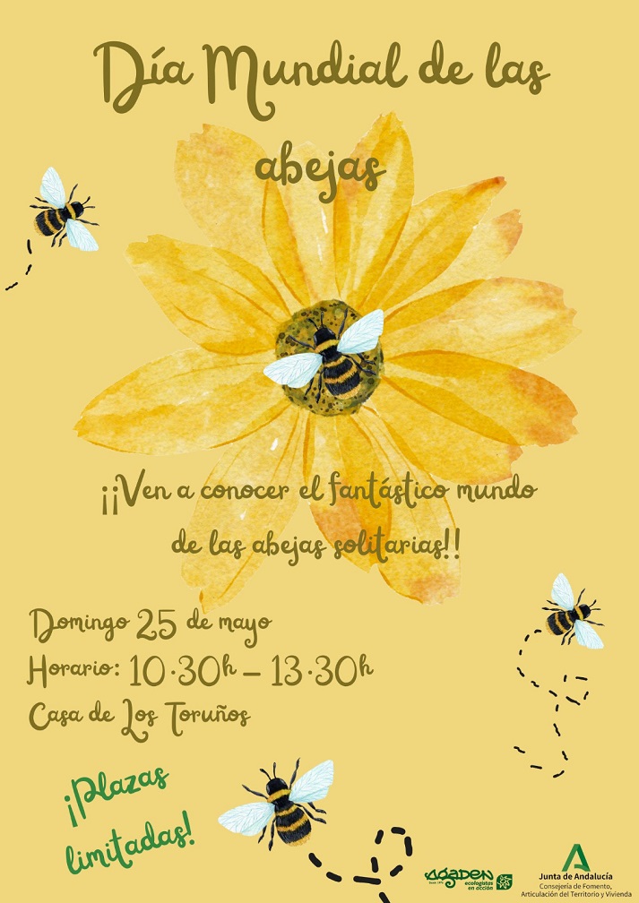  El Parque de Los Toruños celebra el domingo 25 el Día de las Abejas