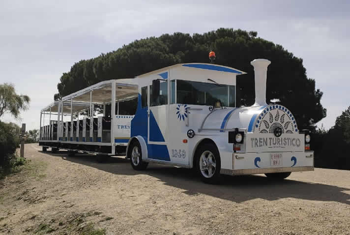  Los trayectos del tren turístico de Los Toruños a la playa de Levante se iniciarán el sábado, día 5