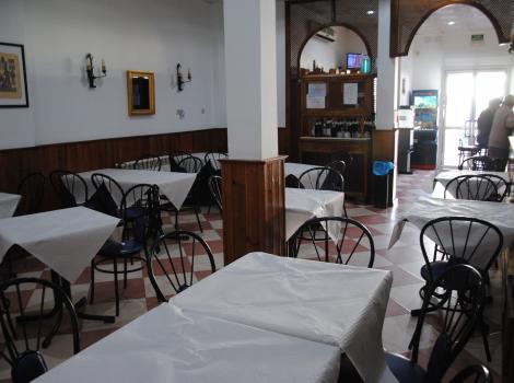 Restaurante Casa Kini. Vista interior.
