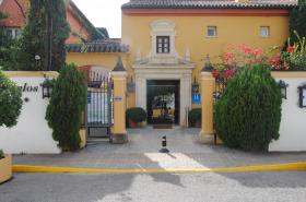 Restaurante Hotel Los Jandalos Vistahermosa. Acceso.