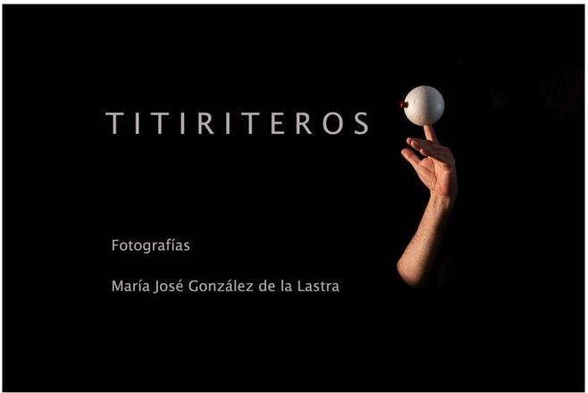 Cartel de la exposición 'Titiriteros'