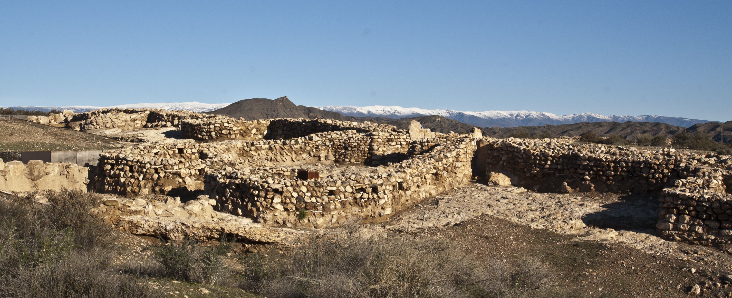 Poblado fortificado de Los Millares, Santa Fe de Mondújar (Almería). Foto: Junta de Andalucía.