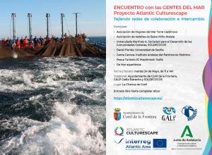 Experiencias de Patrimonio Cultural Inmaterial en La Janda (Cádiz): Cartel informativo del 'Encuentro con las gentes del mar'