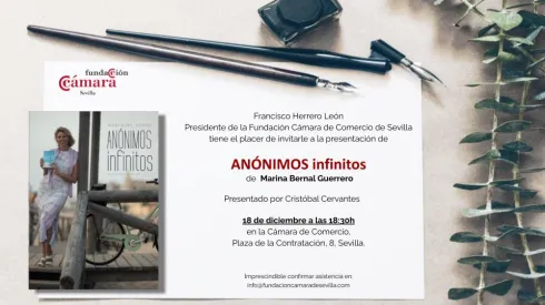 Presentación del libro de Marina Bernal "Anónimos infinitos"