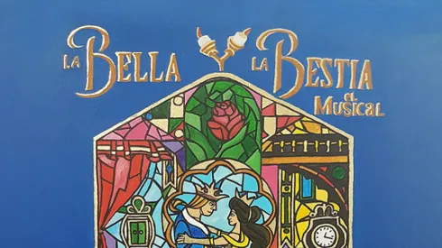 Cartel del espectáculo La belle y la bestia