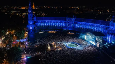 Imagen de la Plaza de España, sede de Iconica fest