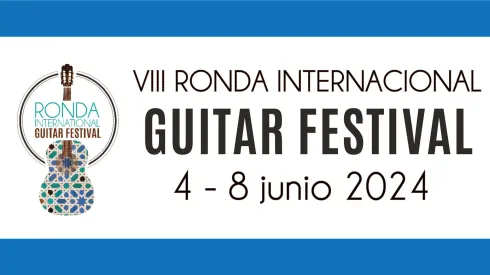 Cartel festival de guitarra