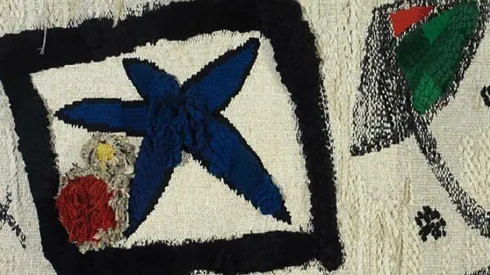Estrella del tapiz de Joan Miró y Josep Royo crearon para ”la Caixa”
