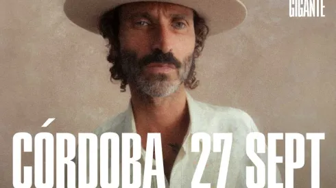 Leiva llevará su tour Gigante a Córdoba