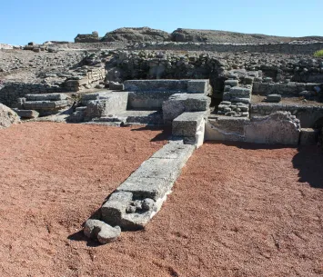 Termas del Enclave arqueológico Ategua (fotogafía: Mª del Camino Fuertes)