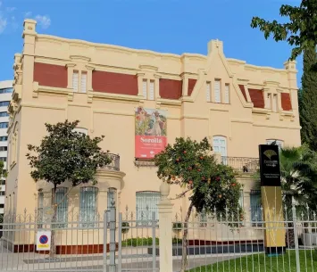 Unicaja Sevilla, fachada del edificio