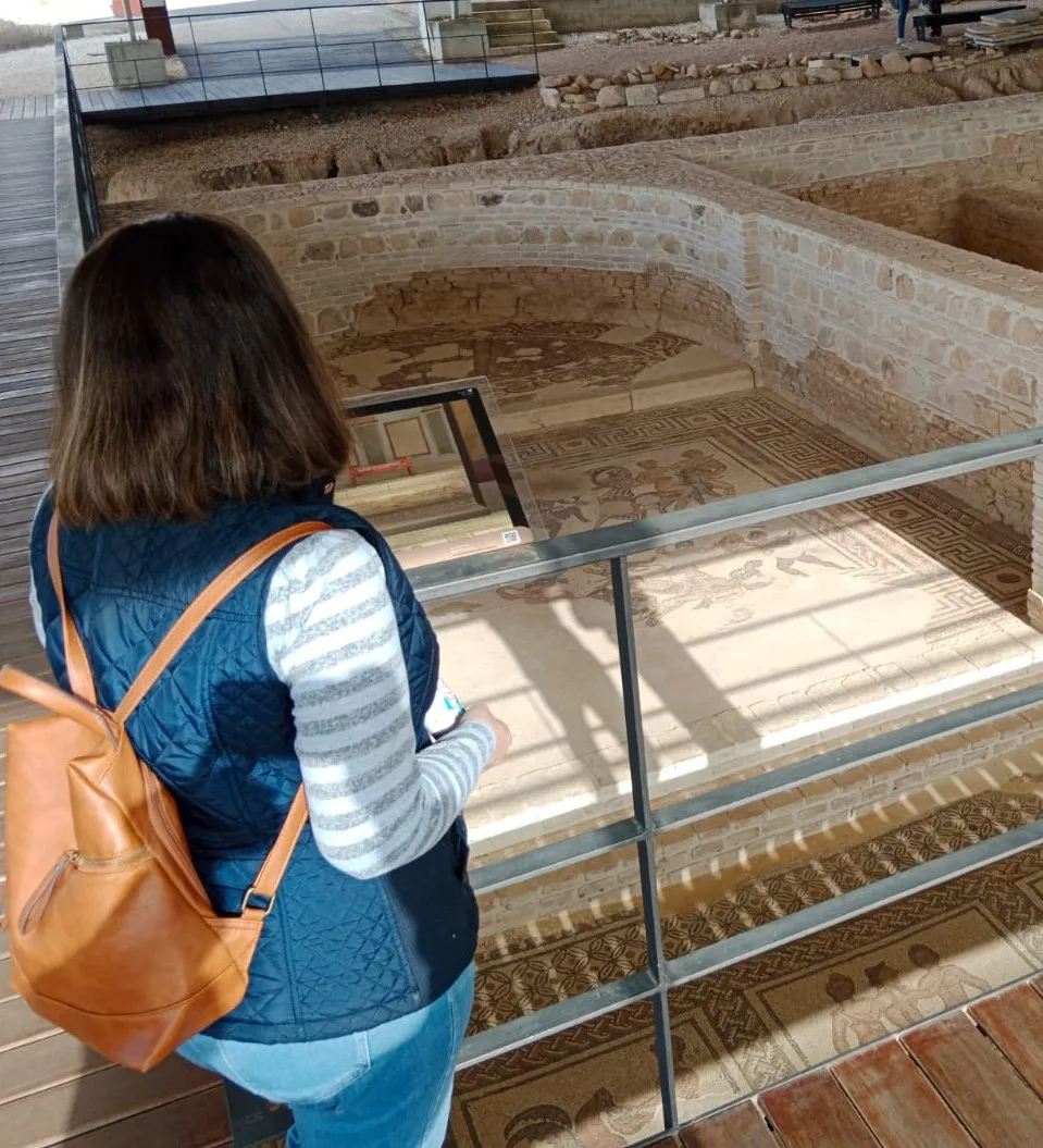 Visita con audioguía en la Villa Romana de Fuente Álamo en Puente Genil 