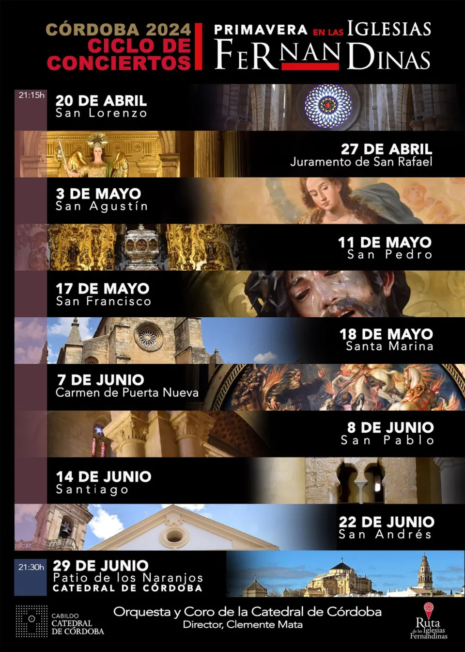 Ciclo de conciertos: primavera en las Iglesias Fernandinas