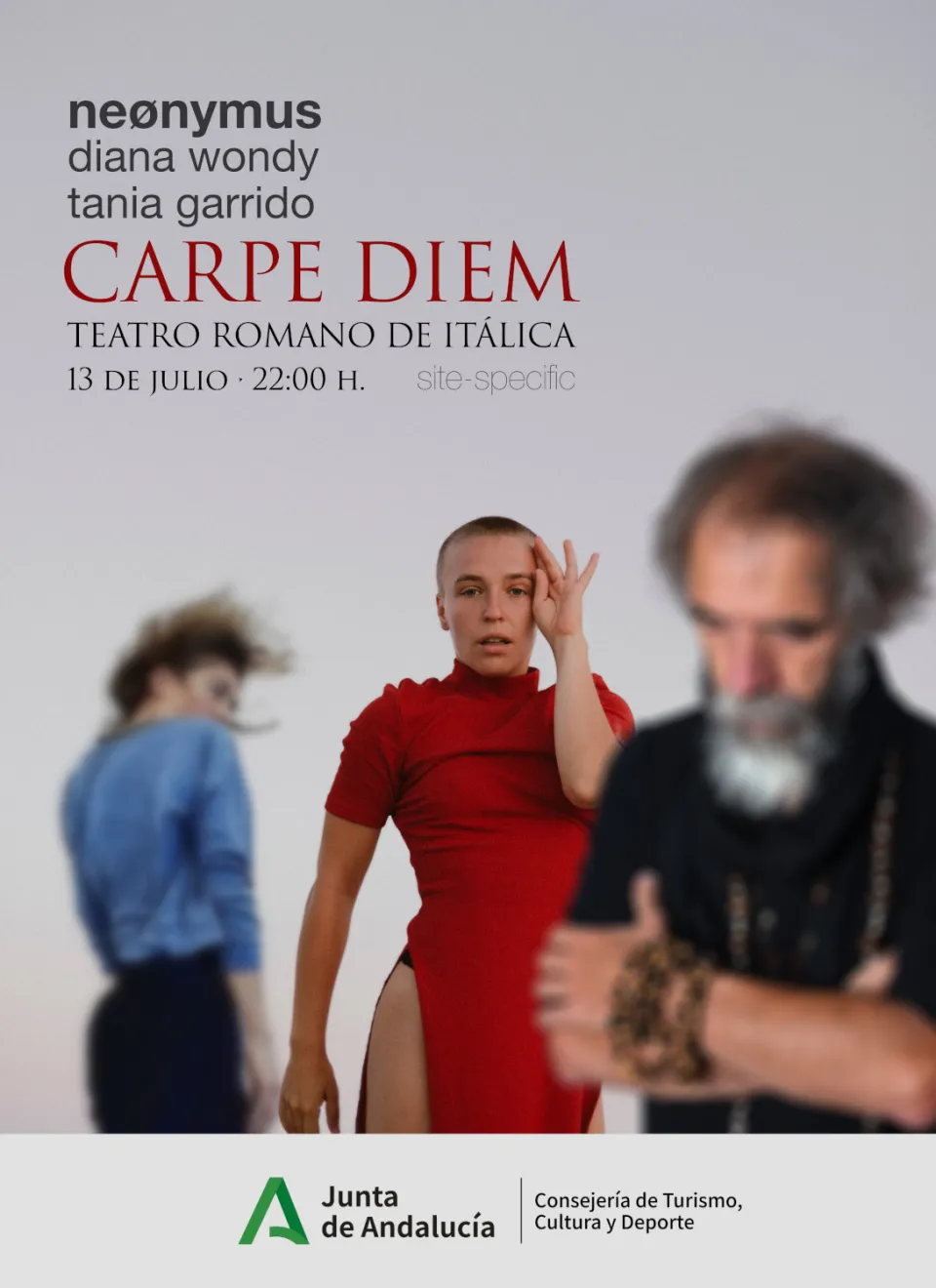 "Carpe Diem" de Neønymus en el teatro romano de Itálica