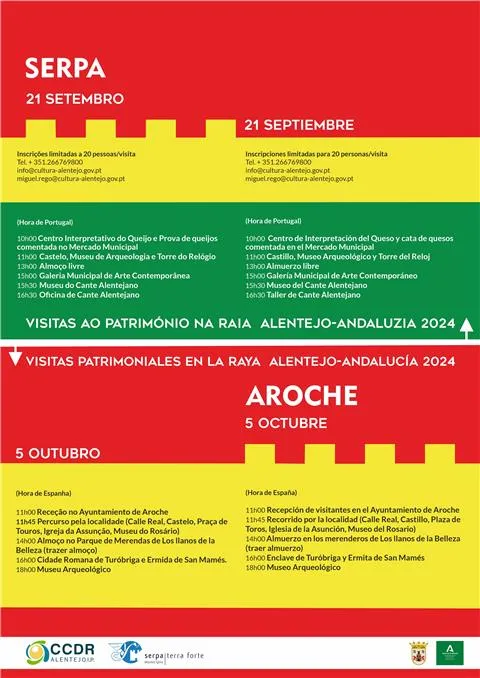 Visitas ao Património da Raia