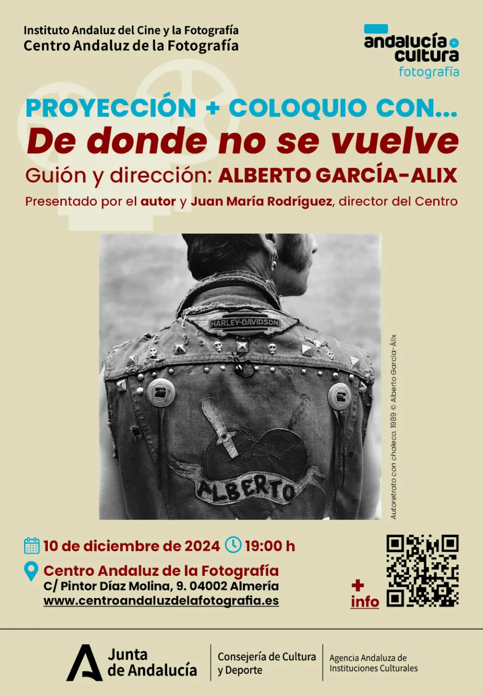 Imagen del cartel proyección De donde no se vuelve.