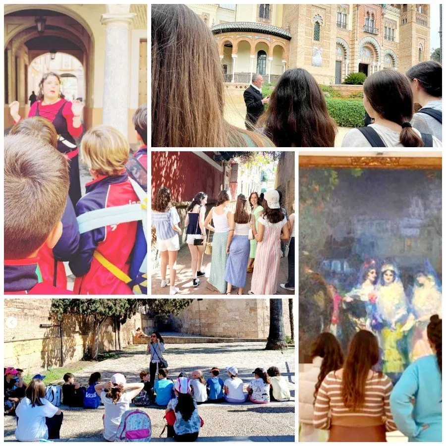 Visitas escolares culturales bilingües en Sevilla