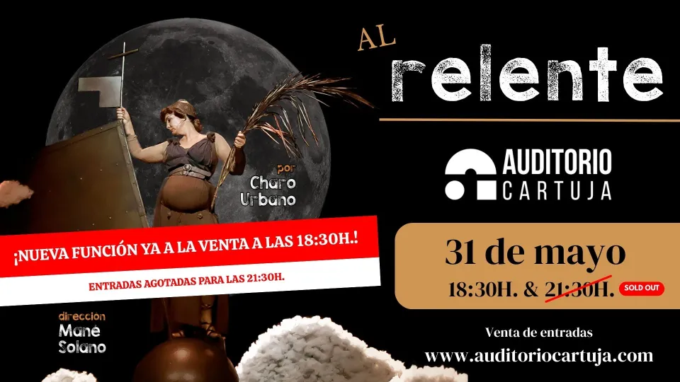 Cartel - Al Relente (Auditorio Cartuja)