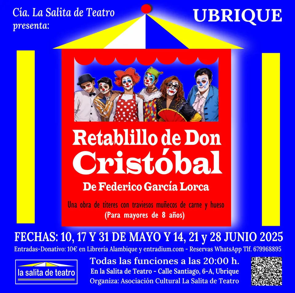 Cartel El Retablillo de Don Cristóbal