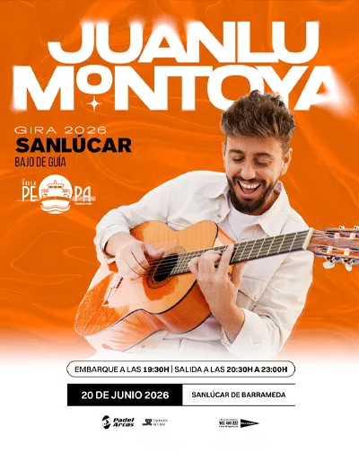 Concierto Juanlu Montoya en Buque La Pepa en Cádiz