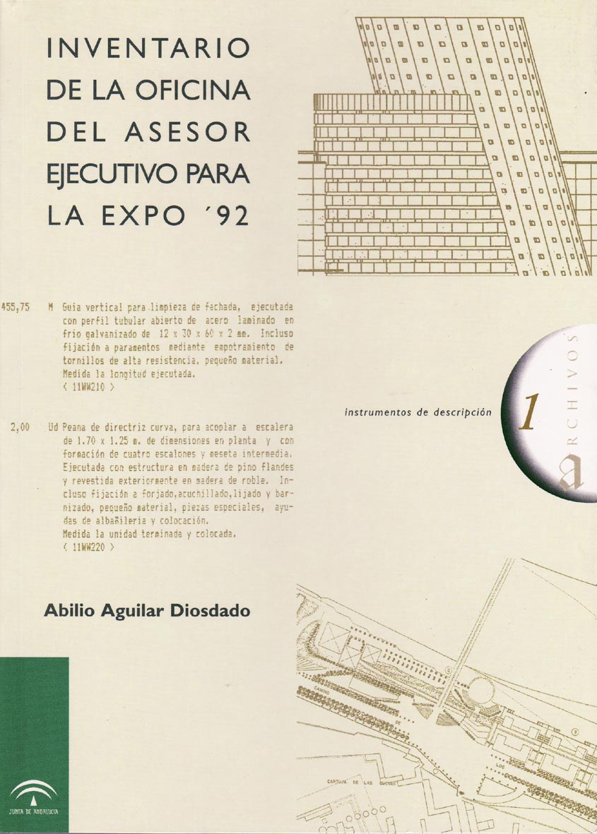 Inventario del Asesor Ejecutivo para la Expo-92