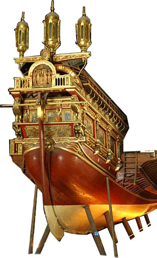 Replica Galera Real Museo Maritimo Barcelona