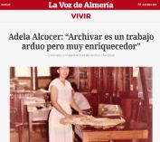 Adela Alcocer - Archivar es un trabajo arduo pero muy enriquecedor