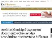Archivo Municipal expone un documento sobre ayudas económicas que prestaba Málaga a la Corona en el siglo XVII
